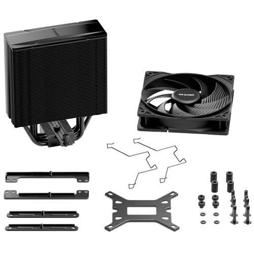 Уценка кулер Be Quiet! Pure Rock 3 (BK039) Black (Вскрытая упаковка, 844542) купить в Украине: Киев, Днепр, Харьков, Одесса  | Проверка совместимости, низкая цена, отзывы, характеристики от TELEMART фото