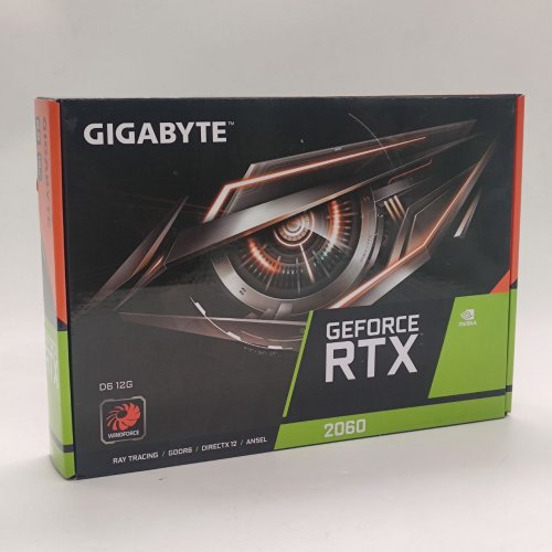 Видеокарта Gigabyte GeForce RTX 2060 D6 12288MB (GV-N2060D6-12GD) (Восстановлено продавцом, 844548) купить в Украине: Киев, Днепр, Харьков, Одесса  | Проверка совместимости, низкая цена, отзывы, характеристики от TELEMART фото