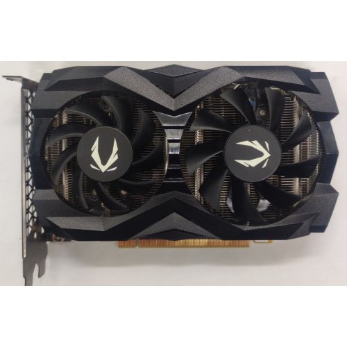 Видеокарта Zotac GeForce GTX 1660 SUPER Twin Fan 6144MB (ZT-T16620F-10L) (Восстановлено продавцом, 844555) купить в Украине: Киев, Днепр, Харьков, Одесса  | Проверка совместимости, низкая цена, отзывы, характеристики от TELEMART фото