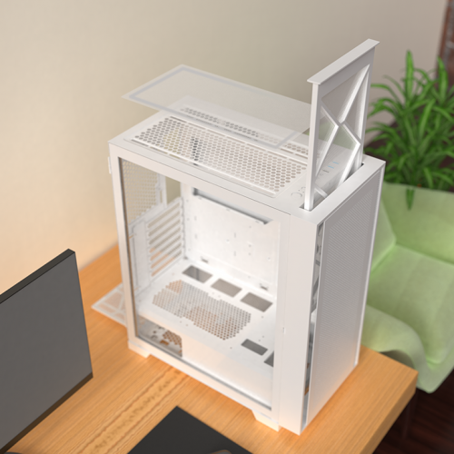 Корпус Montech Air 1000 Lite без БП White (Восстановлено продавцом, 844564) купить в Украине: Киев, Днепр, Харьков, Одесса  | Проверка совместимости, низкая цена, отзывы, характеристики от TELEMART фото