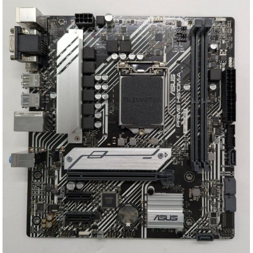 Материнская плата Asus PRIME H510M-A (s1200, Intel H510) (Восстановлено продавцом, 844565) купить в Украине: Киев, Днепр, Харьков, Одесса  | Проверка совместимости, низкая цена, отзывы, характеристики от TELEMART фото