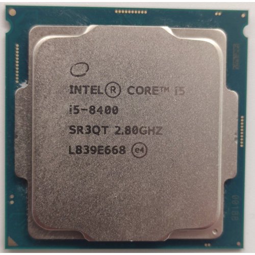 Процесор Intel Core i5-8400 2.8GHz 9MB s1151 Tray (CM8068403358811) (Відновлено продавцем, 844583) купити в Україні: Київ, Львів, Хмельницький, Тернопіль, Івано-Франківськ | Перевірка сумісності, низька ціна, відгуки, характеристики від TELEMART фото
