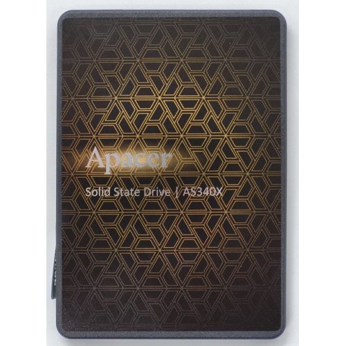 Ssd-диск Apacer AS340X 3D NAND 120GB 2.5" (AP120GAS340XC-1) (Восстановлено продавцом, 844600) купить в Украине: Киев, Днепр, Харьков, Одесса  | Проверка совместимости, низкая цена, отзывы, характеристики от TELEMART фото