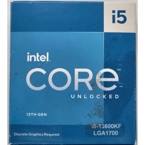 Процессор Intel Core i5-13600KF 3.5(5.1)GHz 24MB s1700 Box (BX8071513600KF) (Восстановлено продавцом, 844602) купить в Украине: Киев, Днепр, Харьков, Одесса  | Проверка совместимости, низкая цена, отзывы, характеристики от TELEMART фото
