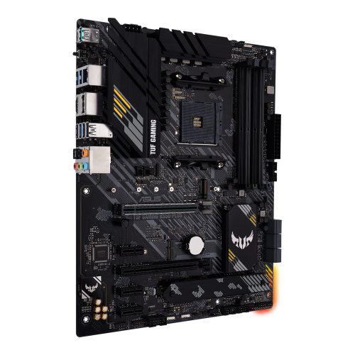 Уцінка материнська плата Asus TUF GAMING B550-PLUS (sAM4, AMD B550) (Сліди використання, 844757) купити в Україні: Київ, Львів, Хмельницький, Тернопіль, Івано-Франківськ | Перевірка сумісності, низька ціна, відгуки, характеристики від TELEMART фото