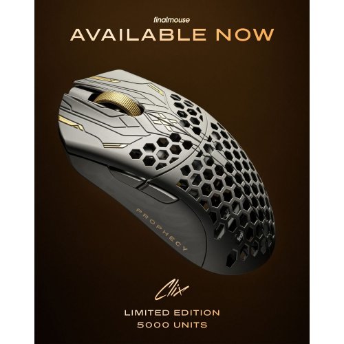 Уцінка миша Finalmouse ULX Prophecy Medium (FM85001M-P-C) Clix (Розкрита упаковка, 844777) купити в Україні: Київ, Львів, Хмельницький, Тернопіль, Івано-Франківськ | Низька ціна, відгуки, характеристики від TELEMART фото