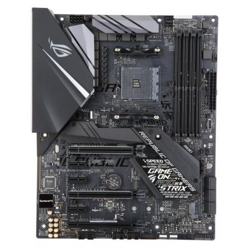 Photo Motherboard Asus ROG STRIX X470-F GAMING (sAM4, AMD X470)