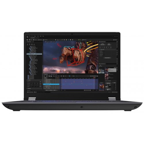 Ноутбук Lenovo ThinkPad P16 Gen 2 (21FBSBT407) Storm Grey купити в Україні: Київ, Львів, Хмельницький, Тернопіль, Івано-Франківськ | Низька ціна, відгуки, характеристики від TELEMART фото