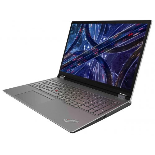 Ноутбук Lenovo ThinkPad P16 Gen 2 (21FBSBT407) Storm Grey купити в Україні: Київ, Львів, Хмельницький, Тернопіль, Івано-Франківськ | Низька ціна, відгуки, характеристики від TELEMART фото
