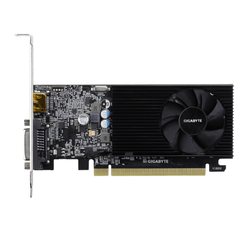 Photo Video Graphic Card Gigabyte GeForce GT 1030 Low Profile D4 2048MB (GV-N1030D4-2GL)