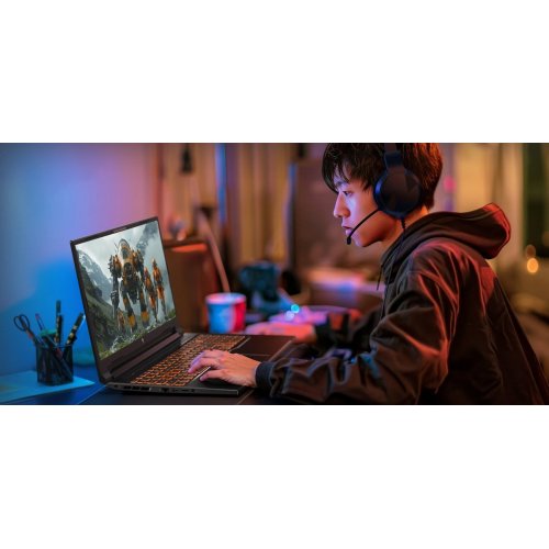 Ноутбук Acer Nitro V 16 AI ANV16-61 (NH.U1EEU.007) Shale Black купить в Украине: Киев, Днепр, Харьков, Одесса  | Низкая цена, отзывы, характеристики от TELEMART фото