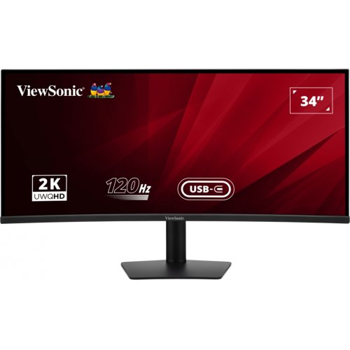 Монітор ViewSonic 34" VA3420C Black купити в Україні: Київ, Львів, Хмельницький, Тернопіль, Івано-Франківськ | Низька ціна, відгуки, характеристики від TELEMART фото