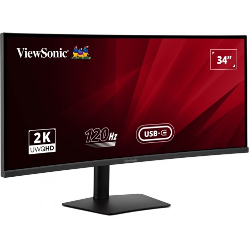 Монітор ViewSonic 34" VA3420C Black купити в Україні: Київ, Львів, Хмельницький, Тернопіль, Івано-Франківськ | Низька ціна, відгуки, характеристики від TELEMART фото