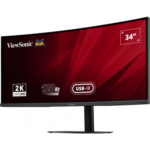 Монітор ViewSonic 34" VA3420C Black купити в Україні: Київ, Львів, Хмельницький, Тернопіль, Івано-Франківськ | Низька ціна, відгуки, характеристики від TELEMART фото