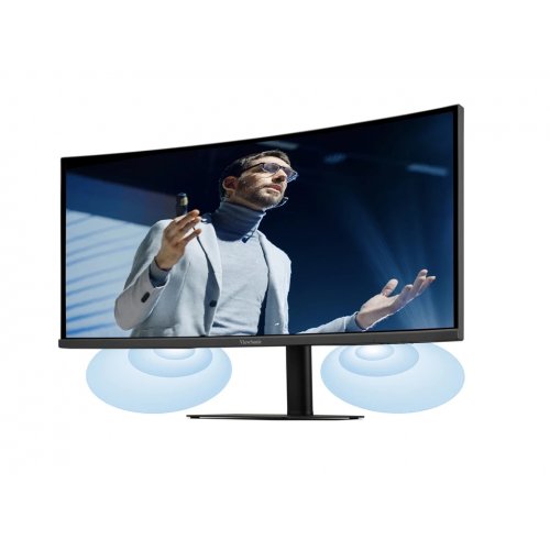 Монітор ViewSonic 34" VA3420C Black купити в Україні: Київ, Львів, Хмельницький, Тернопіль, Івано-Франківськ | Низька ціна, відгуки, характеристики від TELEMART фото