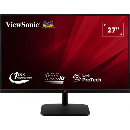 Монитор ViewSonic 27" VA2732-H-2 Black купить в Украине: Киев, Днепр, Харьков, Одесса  | Низкая цена, отзывы, характеристики от TELEMART фото