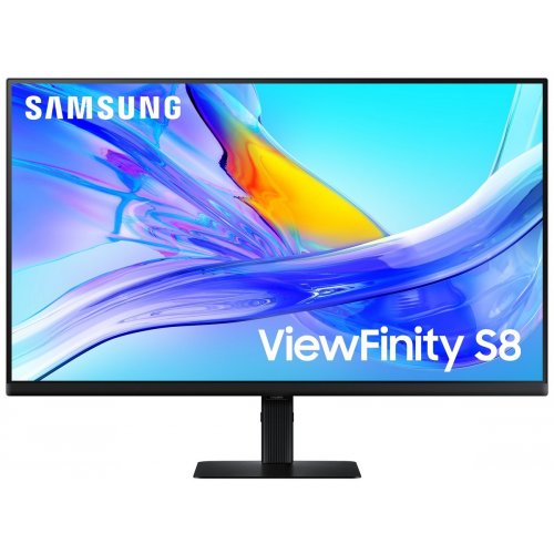 Монитор Samsung 32" ViewFinity S8 S80U (LS32D804UAIXUA) Black купить в Украине: Киев, Днепр, Харьков, Одесса  | Низкая цена, отзывы, характеристики от TELEMART фото