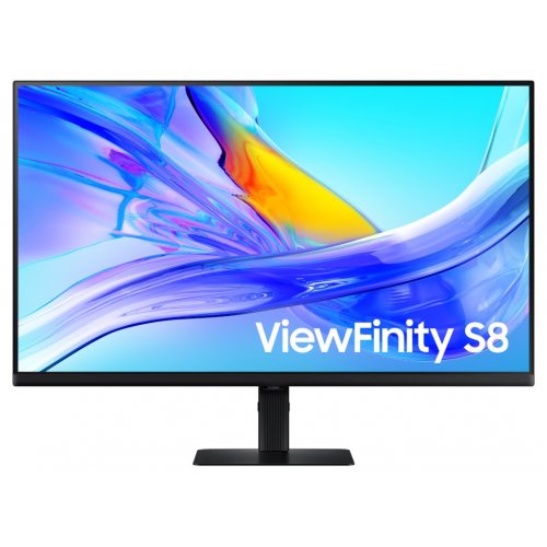 Монитор Samsung 32" ViewFinity S8 S80U (LS32D804UAIXUA) Black купить в Украине: Киев, Днепр, Харьков, Одесса  | Низкая цена, отзывы, характеристики от TELEMART фото