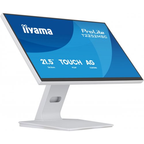 Монітор Iiyama 21.5" ProLite T2252MSC-W2AG White купити в Україні: Київ, Львів, Хмельницький, Тернопіль, Івано-Франківськ | Низька ціна, відгуки, характеристики від TELEMART фото