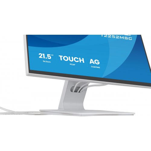 Монітор Iiyama 21.5" ProLite T2252MSC-W2AG White купити в Україні: Київ, Львів, Хмельницький, Тернопіль, Івано-Франківськ | Низька ціна, відгуки, характеристики від TELEMART фото