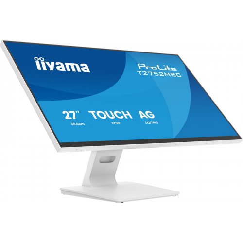 Монитор Iiyama 27" ProLite T2752MSC-W1AG White купить в Украине: Киев, Днепр, Харьков, Одесса  | Низкая цена, отзывы, характеристики от TELEMART фото
