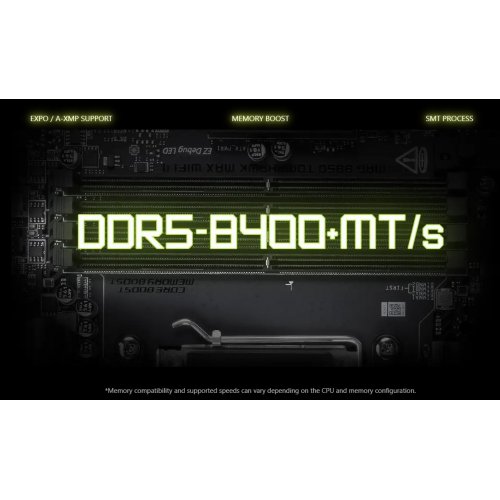 Материнська плата MSI MAG B850 TOMAHAWK MAX WIFI II (sAM5, AMD B850) купити в Україні: Київ, Львів, Хмельницький, Тернопіль, Івано-Франківськ | Перевірка сумісності, низька ціна, відгуки, характеристики від TELEMART фото