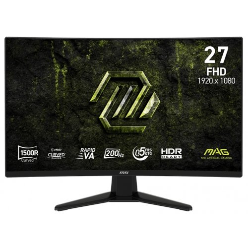 Монитор MSI 27" MAG 274CF E20 Black купить в Украине: Киев, Днепр, Харьков, Одесса  | Низкая цена, отзывы, характеристики от TELEMART фото