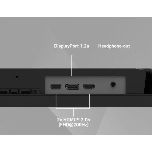 Монитор MSI 24.5" MAG 256F E20 Black купить в Украине: Киев, Днепр, Харьков, Одесса  | Низкая цена, отзывы, характеристики от TELEMART фото