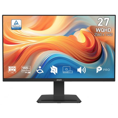 Монитор MSI 27" PRO MP273Q E14 Black купить в Украине: Киев, Днепр, Харьков, Одесса  | Низкая цена, отзывы, характеристики от TELEMART фото