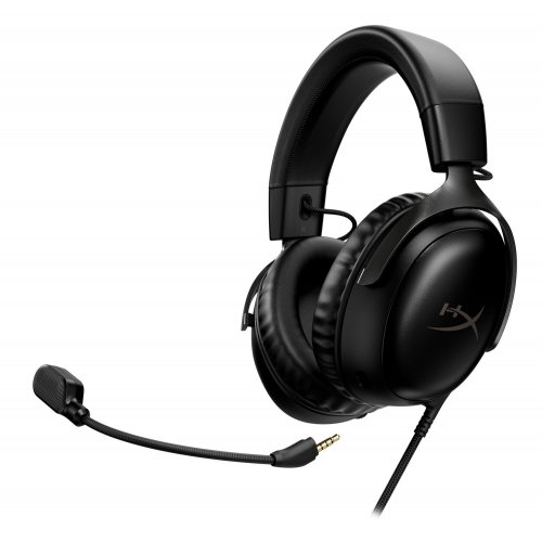 Уцінка навушники HyperX Cloud III (727A8AA) Black (Розкрита упаковка, 845285) купити в Україні: Київ, Львів, Хмельницький, Тернопіль, Івано-Франківськ | Низька ціна, відгуки, характеристики від TELEMART фото