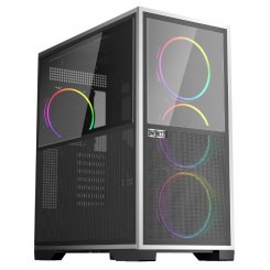 Корпус 1stPlayer IF8-BK-4FO7-14 без БП Black