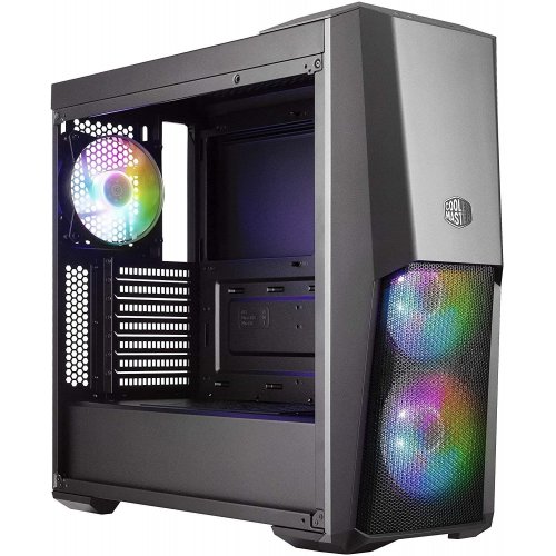 Корпус Cooler Master MasterBox MB500 ARGB Tempered Glass без БП (MCB-B500D-KGNN-S01) Black (Восстановлено продавцом, 845313) купить в Украине: Киев, Днепр, Харьков, Одесса  | Проверка совместимости, низкая цена, отзывы, характеристики от TELEMART фото