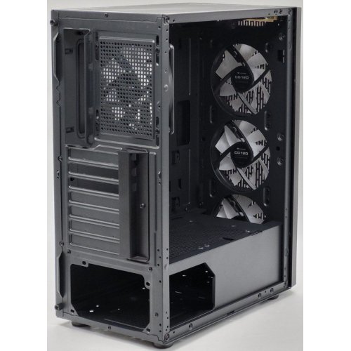 Корпус Cougar MX110 RGB Tempered Glass без БЖ Black (Відновлено продавцем, 845329) купити в Україні: Київ, Львів, Хмельницький, Тернопіль, Івано-Франківськ | Перевірка сумісності, низька ціна, відгуки, характеристики від TELEMART фото
