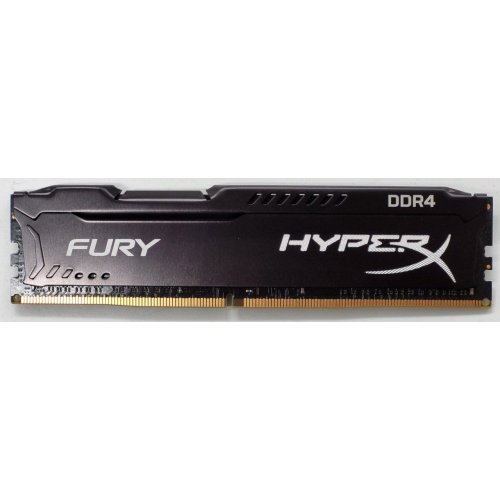 Озу Kingston DDR4 8GB 2666MHz HyperX FURY Black (HX426C15FB/8) (Восстановлено продавцом, 845368) купить в Украине: Киев, Днепр, Харьков, Одесса  | Проверка совместимости, низкая цена, отзывы, характеристики от TELEMART фото
