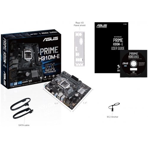 Продать Материнская плата Asus PRIME H310M-E (s1151-V2, Intel H310) по Trade-In интернет-магазине Телемарт - Киев, Днепр, Украина фото