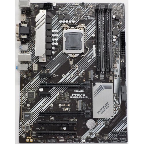 Материнская плата Asus PRIME B460-PLUS (s1200, Intel B460) (Восстановлено продавцом, 845535) купить в Украине: Киев, Днепр, Харьков, Одесса  | Проверка совместимости, низкая цена, отзывы, характеристики от TELEMART фото