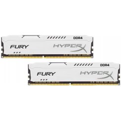 Озу Kingston DDR4 16GB (2x8GB) 3200Mhz HyperX Fury White (HX432C18FW2K2/16) (Восстановлено продавцом, 845544)