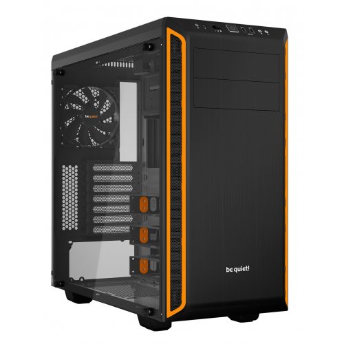 Корпус Be Quiet! Pure Base 600 Tempered Glass без БП (BGW20) Black/Orange (Восстановлено продавцом, 845551) купить в Украине: Киев, Днепр, Харьков, Одесса  | Проверка совместимости, низкая цена, отзывы, характеристики от TELEMART фото