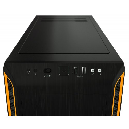 Корпус Be Quiet! Pure Base 600 Tempered Glass без БП (BGW20) Black/Orange (Восстановлено продавцом, 845551) купить в Украине: Киев, Днепр, Харьков, Одесса  | Проверка совместимости, низкая цена, отзывы, характеристики от TELEMART фото