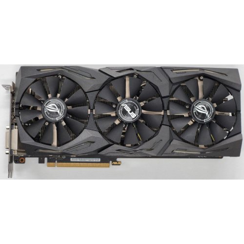 Відеокарта Asus ROG GeForce GTX 1070 TI STRIX 8192MB (STRIX-GTX1070TI-A8G-GAMING) (Відновлено продавцем, 845579) купити в Україні: Київ, Львів, Хмельницький, Тернопіль, Івано-Франківськ | Перевірка сумісності, низька ціна, відгуки, характеристики від TELEMART фото