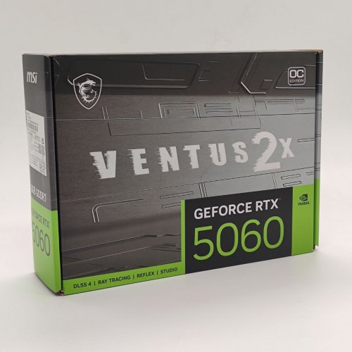 Відеокарта MSI GeForce RTX 5060 VENTUS 2X OC 8192MB (RTX 5060 8G VENTUS 2X OC) (Відновлено продавцем, 845585) купити в Україні: Київ, Львів, Хмельницький, Тернопіль, Івано-Франківськ | Перевірка сумісності, низька ціна, відгуки, характеристики від TELEMART фото