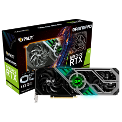 Видеокарта Palit GeForce RTX 3080 GamingPro OC 10240MB (NED3080S19IA-132AA) (Восстановлено продавцом, 845589)
