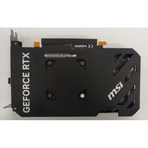 Видеокарта MSI GeForce RTX 4060 VENTUS 2X BLACK OC 8192MB (RTX 4060 VENTUS 2X BLACK 8G OC) (Восстановлено продавцом, 845591) купить в Украине: Киев, Днепр, Харьков, Одесса  | Проверка совместимости, низкая цена, отзывы, характеристики от TELEMART фото