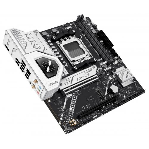 Уцінка материнська плата Asus B850M AYW GAMING WIFI (sAM5, AMD B850) (Пошкоджено пакування, 845594) купити в Україні: Київ, Львів, Хмельницький, Тернопіль, Івано-Франківськ | Перевірка сумісності, низька ціна, відгуки, характеристики від TELEMART фото