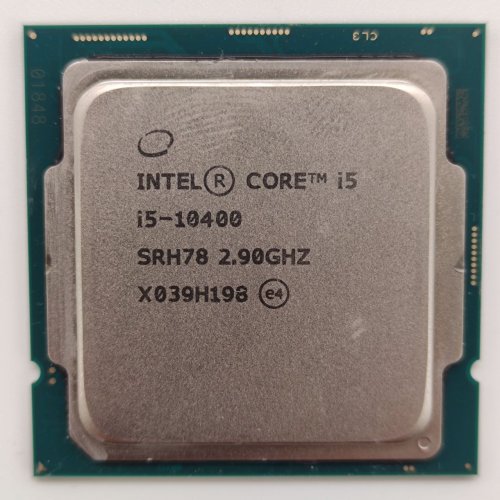 Процесор Intel Core i5-10400F 2.9(4.3)GHz s1200 Box (BX8070110400F) (Відновлено продавцем, 845613) купити в Україні: Київ, Львів, Хмельницький, Тернопіль, Івано-Франківськ | Перевірка сумісності, низька ціна, відгуки, характеристики від TELEMART фото