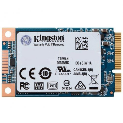 Продати SSD-диск Kingston UV500 TLC 480GB mSATA (SUV500MS/480G) за Trade-In у інтернет-магазині Телемарт - Київ, Дніпро, Україна фото