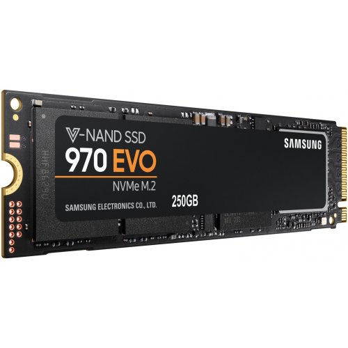 Продать SSD-диск Samsung 970 EVO V-NAND MLC 250GB M.2 (2280 PCI-E) (MZ-V7E250BW) по Trade-In интернет-магазине Телемарт - Киев, Днепр, Украина фото