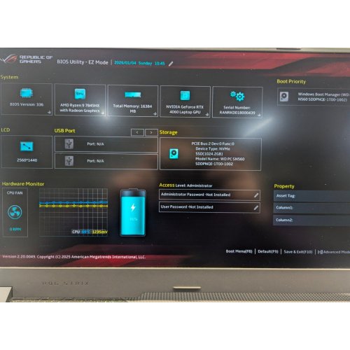 Ноутбук Asus ROG Strix G17 G713PV-LL068 (90NR0C34-M006P0) Eclipse Gray (Відновлено продавцем, 845843) купити в Україні: Київ, Львів, Хмельницький, Тернопіль, Івано-Франківськ | Низька ціна, відгуки, характеристики від TELEMART фото