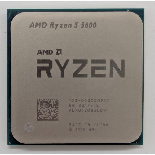 Процессор AMD Ryzen 5 5600 3.5(4.4)GHz 32MB sAM4 Box (100-100000927BOX) (Восстановлено продавцом, 845863) купить в Украине: Киев, Днепр, Харьков, Одесса  | Проверка совместимости, низкая цена, отзывы, характеристики от TELEMART фото