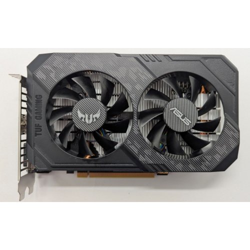 Відеокарта Asus TUF GeForce GTX 1660 Ti Evo OC 6144MB (TUF-GTX1660TI-O6G-EVO-GAMING) (Відновлено продавцем, 845889) купити в Україні: Київ, Львів, Хмельницький, Тернопіль, Івано-Франківськ | Перевірка сумісності, низька ціна, відгуки, характеристики від TELEMART фото